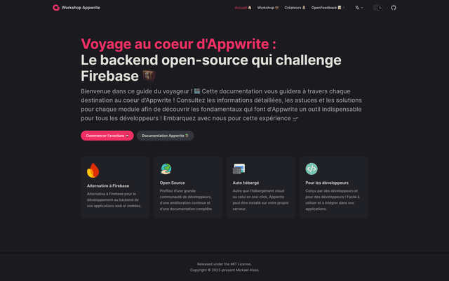 Voyage au coeur d'Appwrite : le backend open-source qui challenge Firebase 🧳